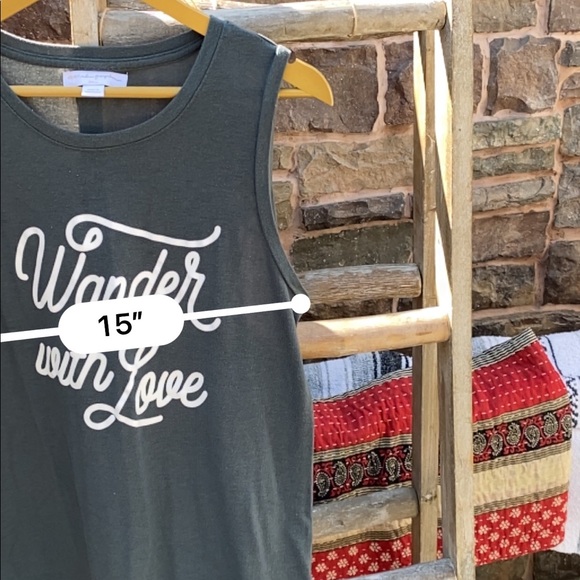 🆕🆕✨SPIRITUAL GANGSTER WANDER W/LOVE CHAKRA TANK - Picture 6 of 8